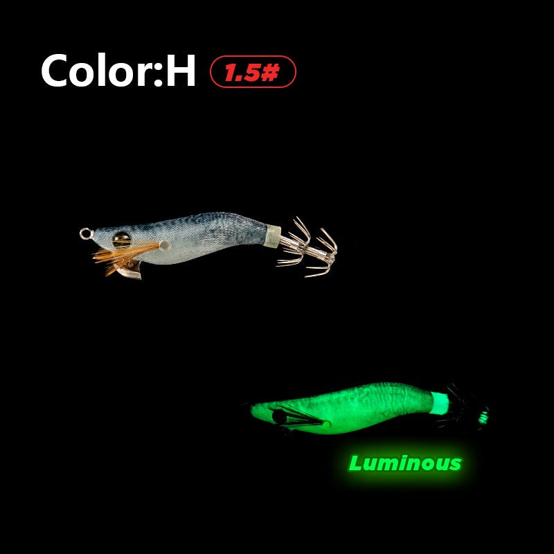 1.5 Get Inked Squid Jigs