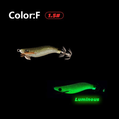 1.5 Get Inked Squid Jigs