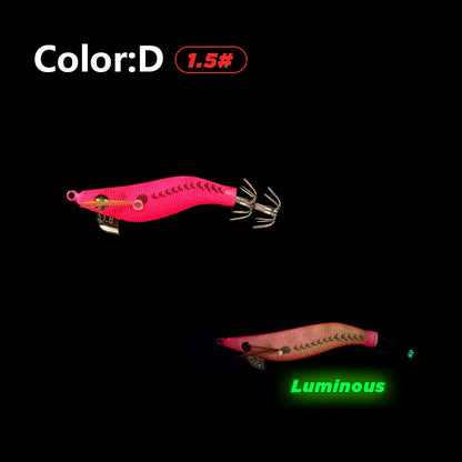1.5 Get Inked Squid Jigs