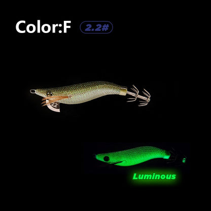 2.2 Get Inked Squid Jigs