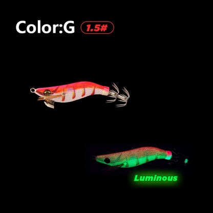 1.5 Get Inked Squid Jigs