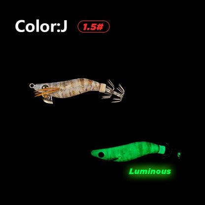 1.5 Get Inked Squid Jigs