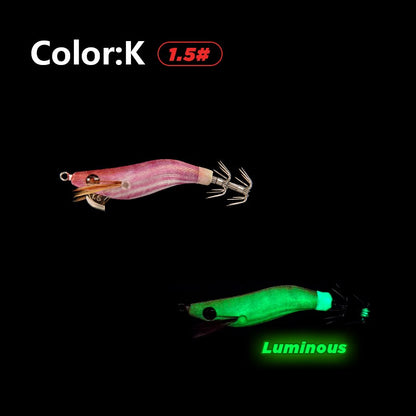 1.5 Get Inked Squid Jigs